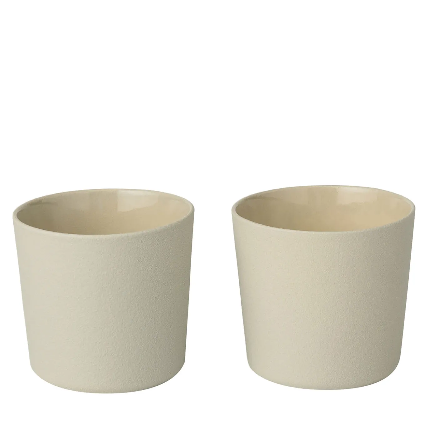 Set of 2 Small Ceramic Cups