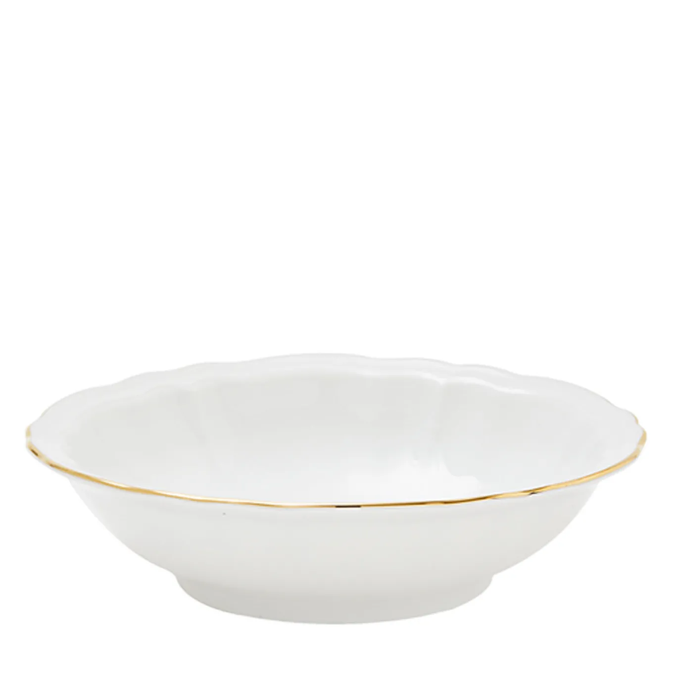 Set of 6 Small Corona Gold Bowls