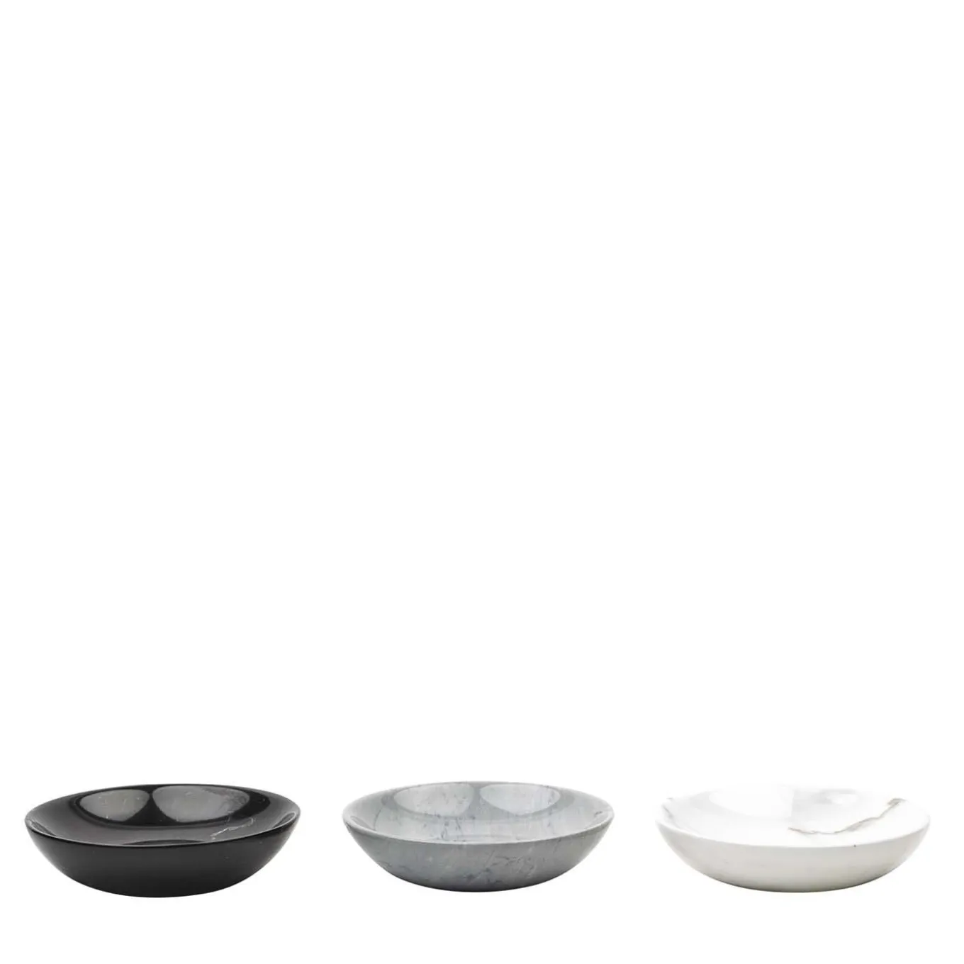 Set of 3 Small Marble Plates