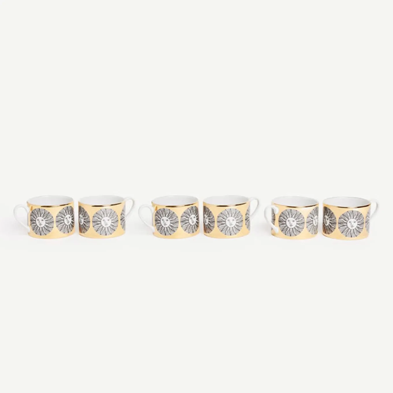 Set of 6 Sole Tea Cups