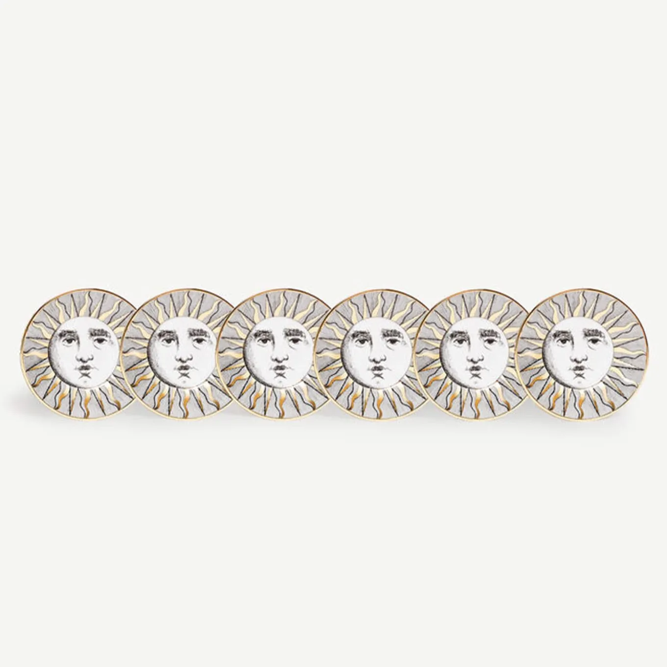 Set of 6 Sole Tea Cups