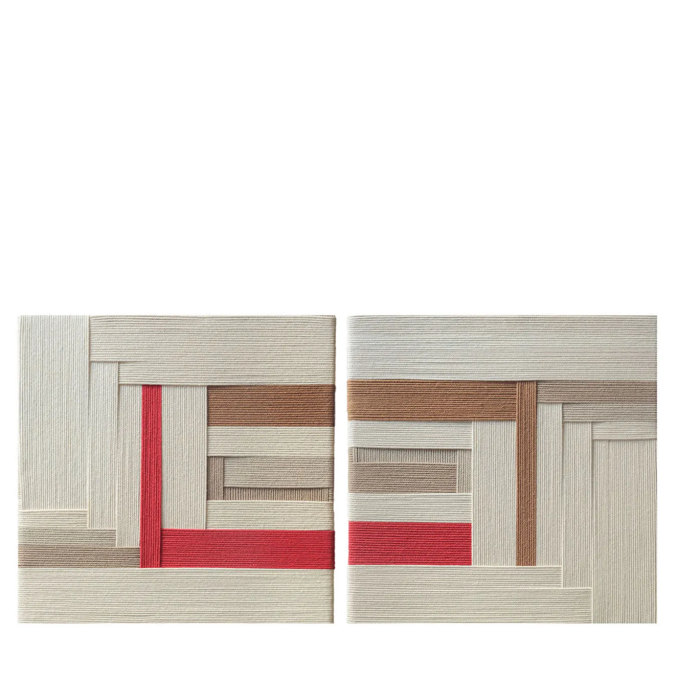 Set of 2 Tapestries Ephemera Multicolor #6