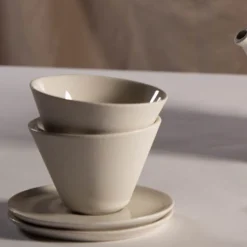 Set Of 2 Teacups with Saucers