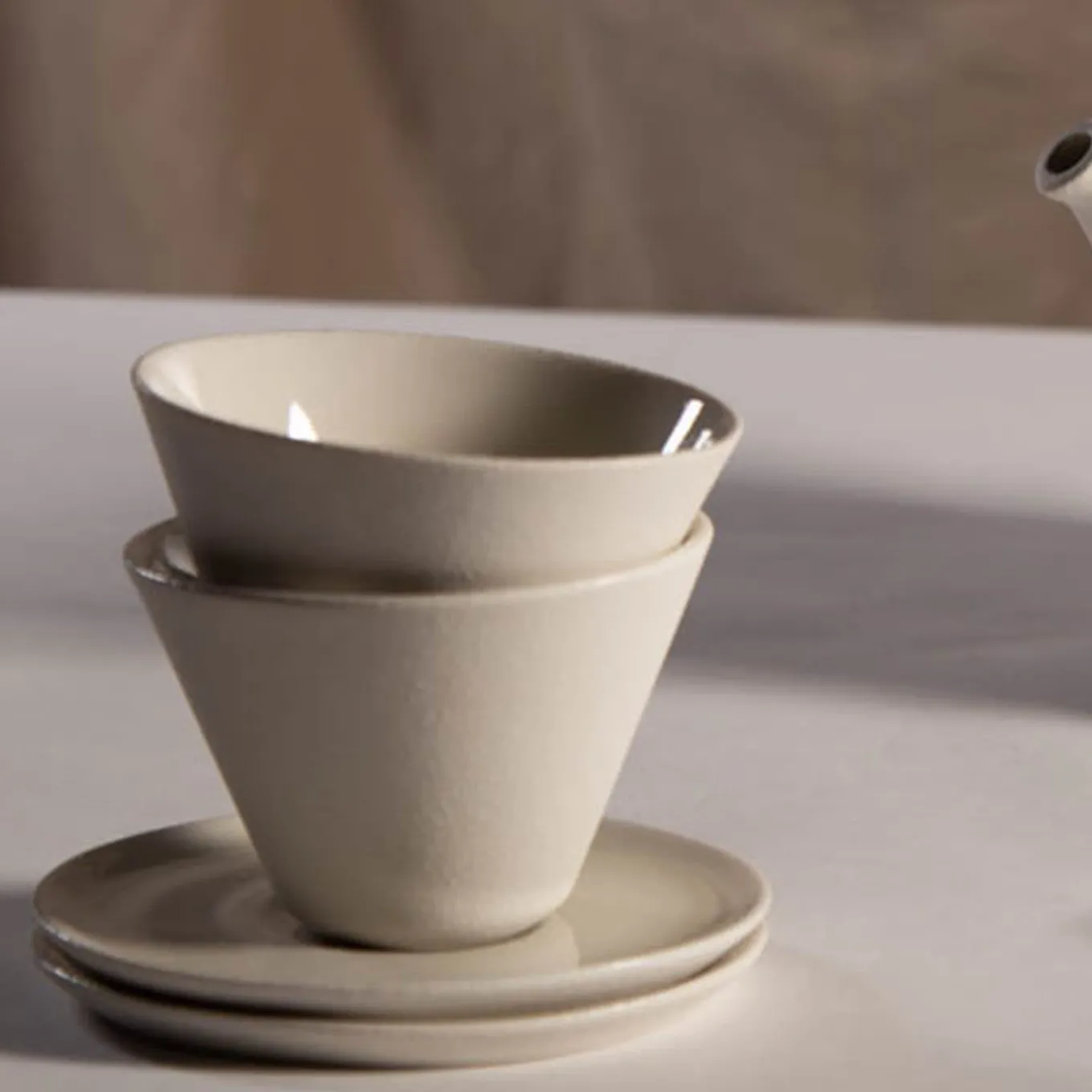 Set Of 2 Teacups with Saucers