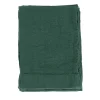 Set of 4 Teal Linen Hand Towels