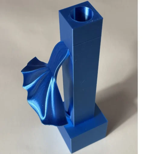 Set Of 2 Tin Soldiers Blue 3D Printed Candle Holders