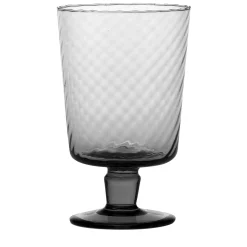 Set of 6 Torsè Piombo Stem Glasses