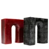 Set of 2 Trionfo Red and black Candles