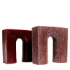 Set of 2 Trionfo Red Candles