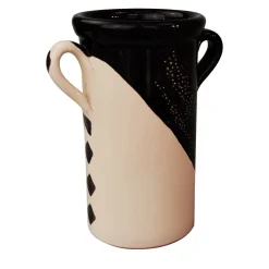 Set of 3 Vases with Kiasmo Square Pattern