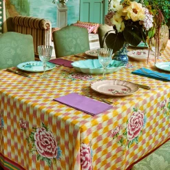 Set of 3 Veranda Turquoise Dessert Plates