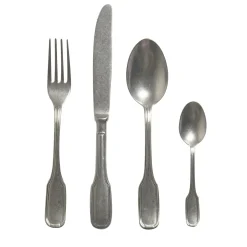 Set of 24 Vintage Steel Cutlery