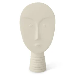 Set of 4 White and Gray Decorative Masks