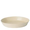 Set of 4 White Ceramic Pasta Bowls