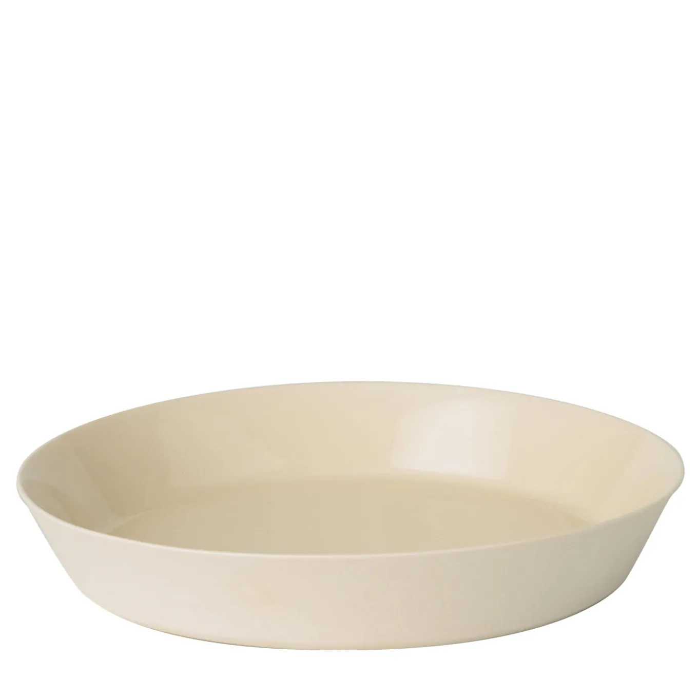 Set of 4 White Ceramic Pasta Bowls