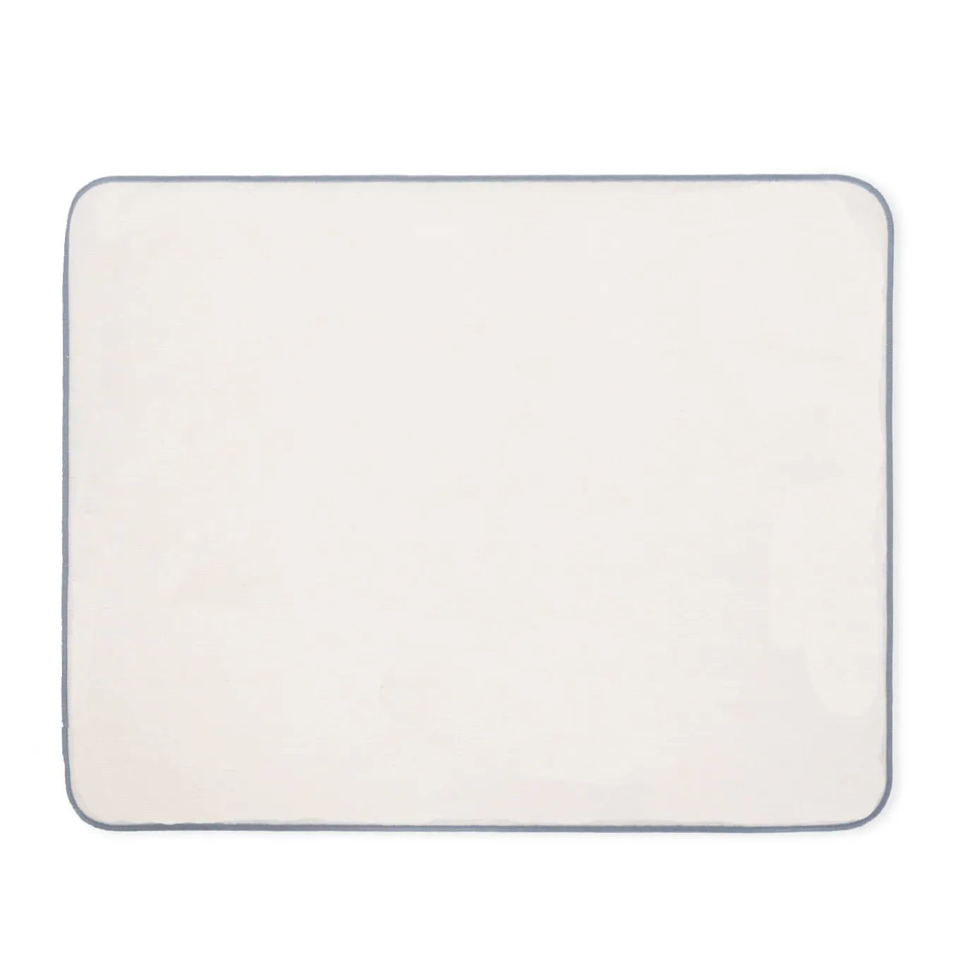 Set of 4 white Waxed Linen Placemats