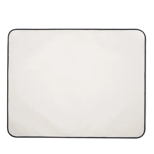 Set of 4 white Waxed Linen Placemats