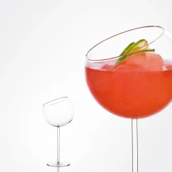 Set of 2 Xeno Slant Cut Cocktail Glasses