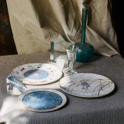 Set of 12 Zodiaco dinner plates