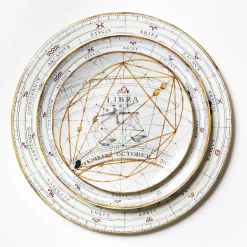 Set of 12 Zodiaco dinner plates