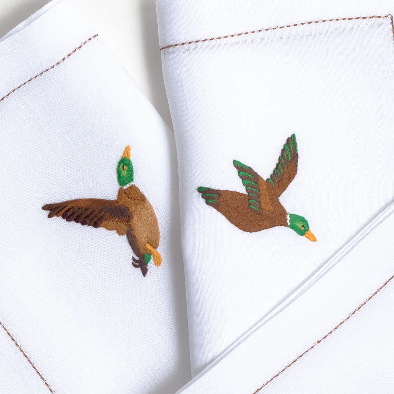Set Of Ducks Placemat And Napkin