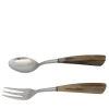 Set of Salad Fork and Spoon in Resin