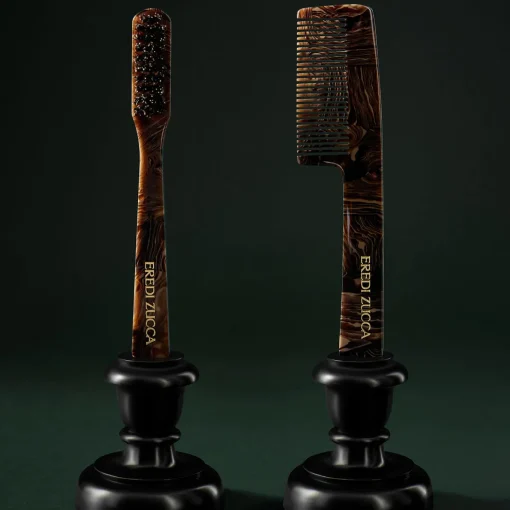 Set of Shaving Gel & Beard and Moustache Accessories
