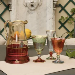 Set of Six Arlecchino Flutes