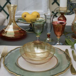 Set of Six Arlecchino Small Chalices