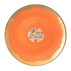 Set of Two Dessert Coupe Plates
