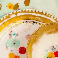 Set of Two Dessert Coupe Plates