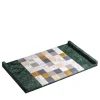 Sette Per Sette Multicolor Marble Rectangle Centerpiece