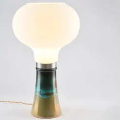 Sfumature di Lustro Polychrome Luster Ceramic Table Lamp