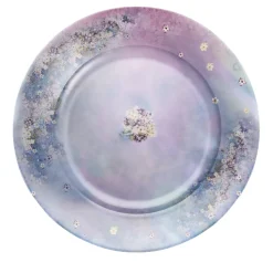 Shaded Blossom Set of 2 Dinner Plates