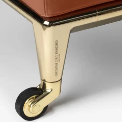 Shaker 2-Seater Orange Sofa by Stefano Giovannoni