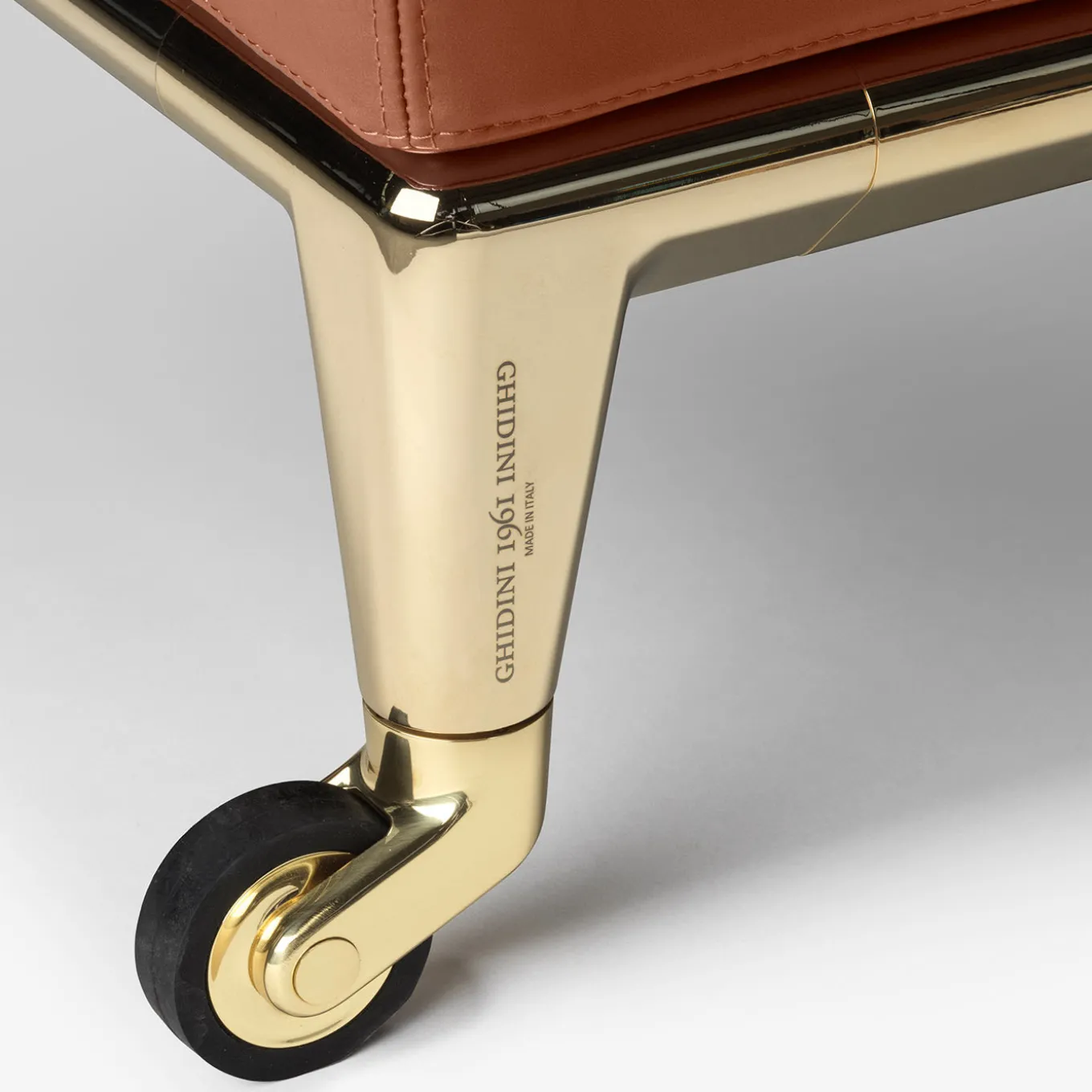 Shaker 2-Seater Orange Sofa by Stefano Giovannoni