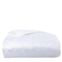 Shangri-La Jacquard White Double Bed Duvet Cover
