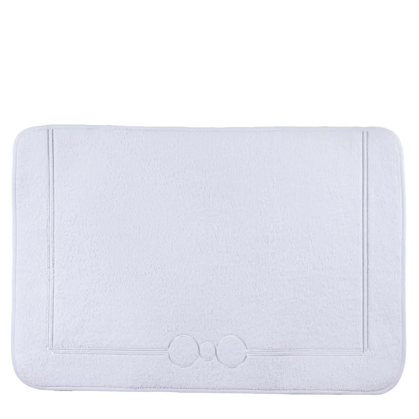 Shangri-La White Bath Rug