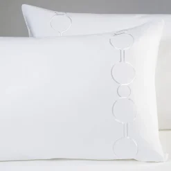 Shangri-La White Set of 2 Pillowcases