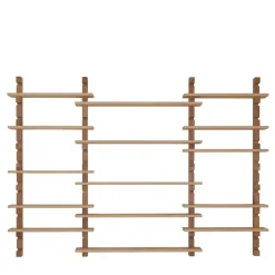 Shark 15-Shelf Bookcase by Giuseppe Viganò