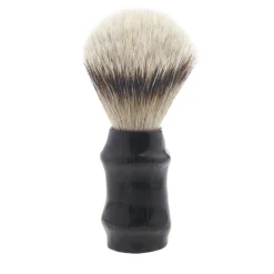 Shaving Brush in Oryx Horn