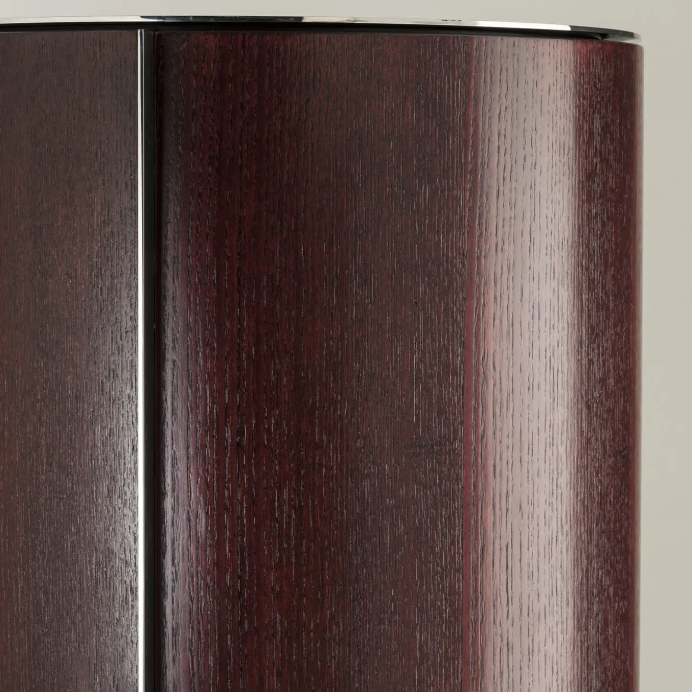 Shellac Cylindrical Cabinet