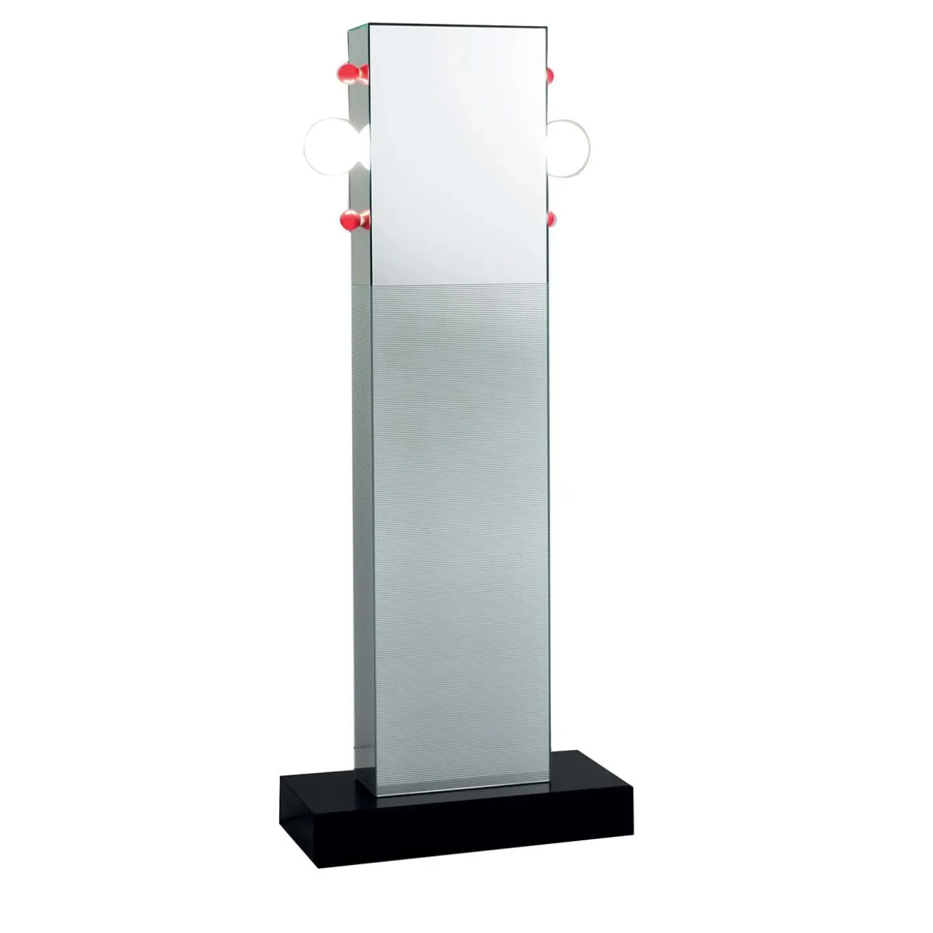 Shibam 2 Totem Mirror by Ettore Sottsass