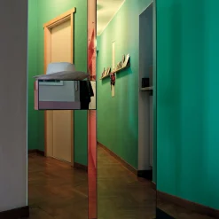 Shibam 2 Totem Mirror by Ettore Sottsass