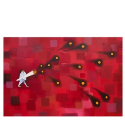 Shooting Happiness Oil on Canvas