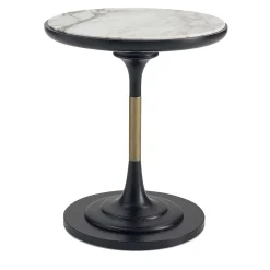 Side Table with Marble Top