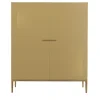 Side Up Mustard Bar Cabinet by Giuseppe Bavuso
