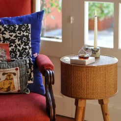 Siesta Spirit Glass and Cigar Holder in Carrara Marble