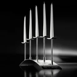 Sighs Silver Candelabra