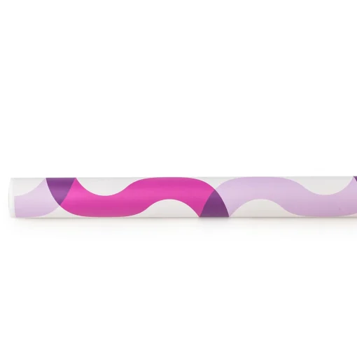 Signature Wallpaper in Plum